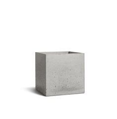 Кашпо из бетона «550*550*h550mm» серое