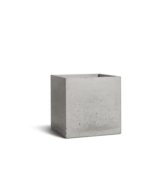 Кашпо із бетону «550*550*h550mm» сіре